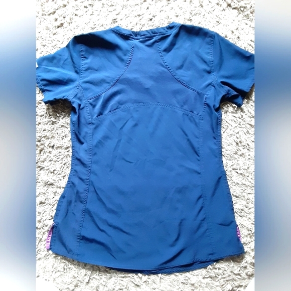 MedCouture Scrub Set, Navy Blue - Picture 2 of 8